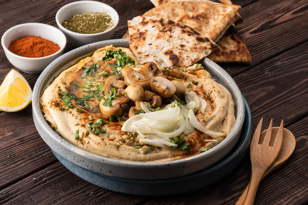 White bean hummus Hummus made of white beans